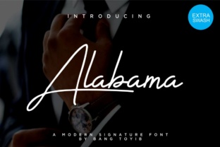 Alabama: A Font for Bold Campaigns