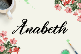 Anabeth: Elegant Script Font for Crafters