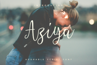 Aziya: A Feminine Script Font