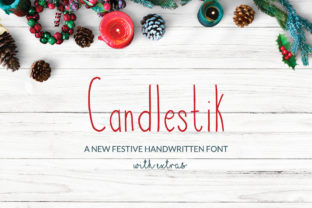 Candlestik: A Festive Font for Business Branding
