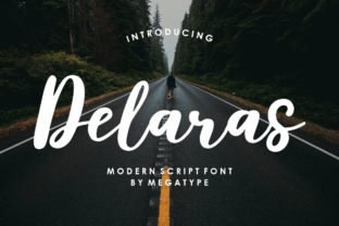 Delaras: A Script Font for Real-World Design