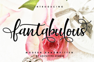 Fantabulous: A Vintage Script for Editorial Design