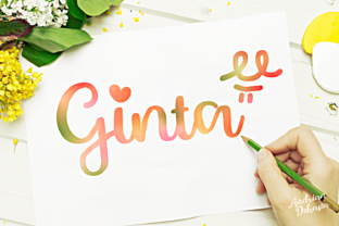 Ginta: A Script Font for Elegant Design