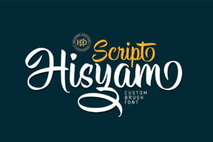Hisyam: A Bold Script Font for Business