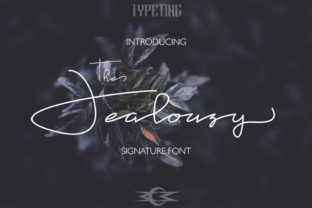 Jealousy Font: Elegant Script for Digital Marketing