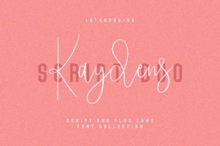 Kaydens Duo: A Font for Impactful Campaigns