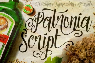Patronia: A Handwritten Font for Web Design