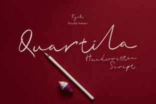 Quartila: Elegant Script for Craft Creators
