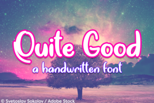 Quite Good: A Funky Font for Creative Projects