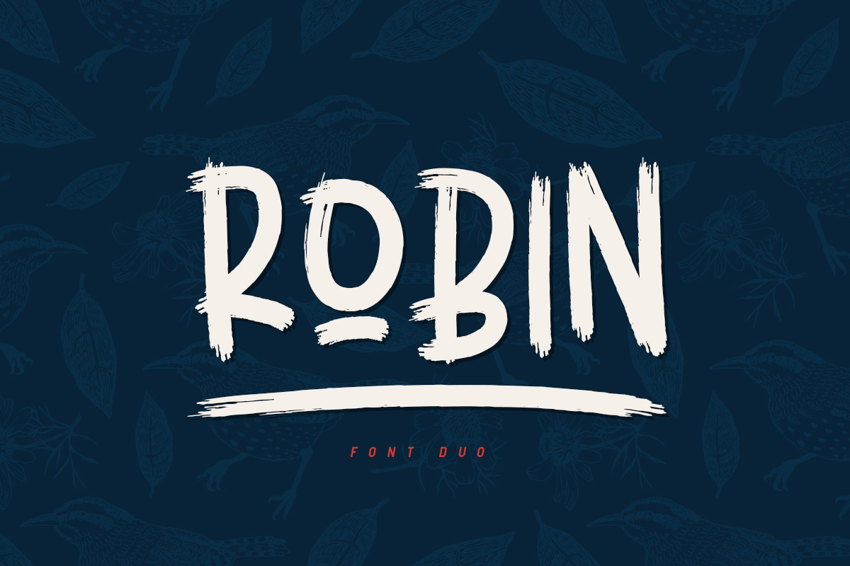 Robin: A Bold Script Typeface