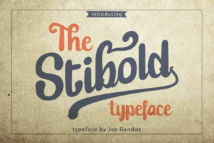 Stibold: A Handcrafted Font for Web Design