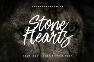 Stone Hearts Font for Creative Projects