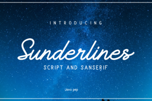 Sunderlines: A Stylish Font for Creative Projects